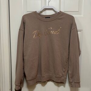 Dry Goods Brown Crew Neck Sweater